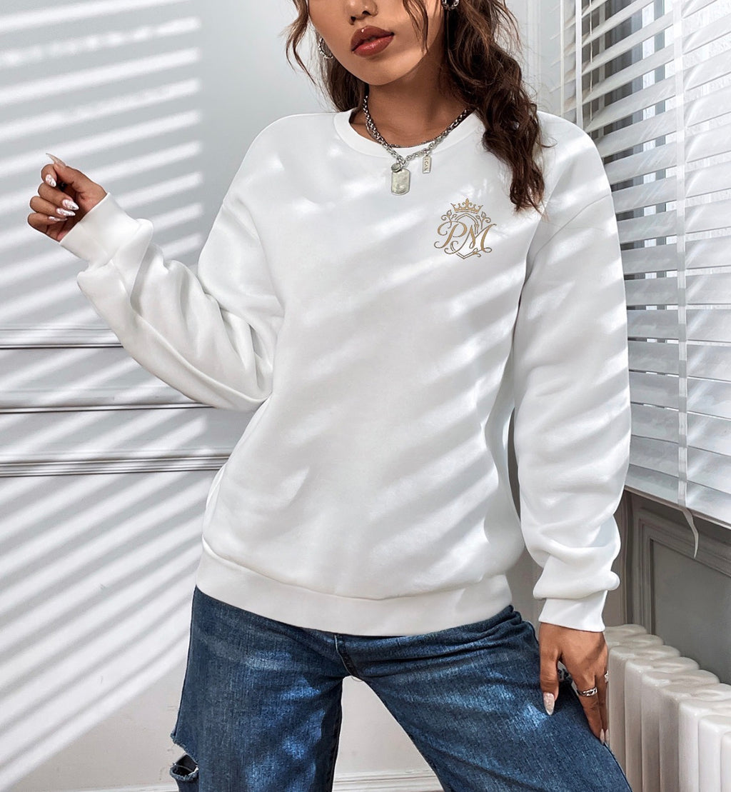 Women’s Long-sleeve cotton hoodie T-shirt